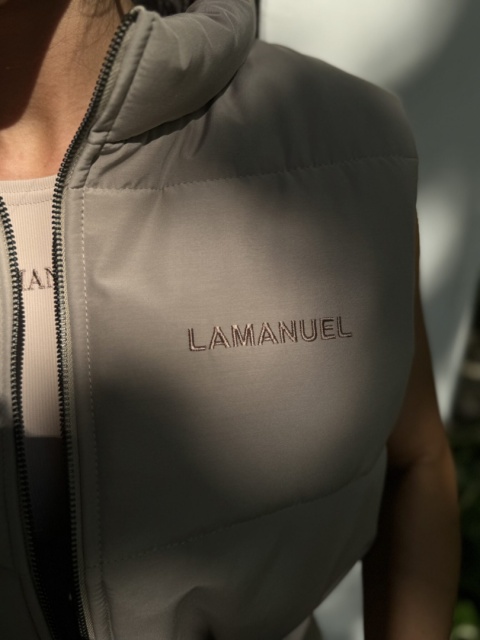 Bezrękawnik THE TRAP cappucino La Manuel