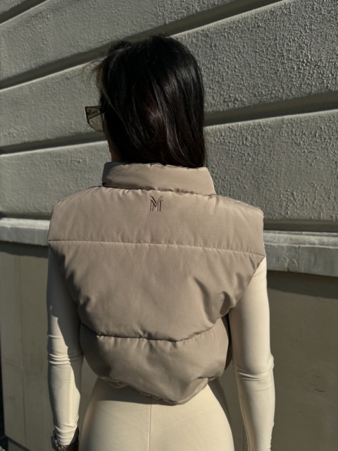 Bezrękawnik THE TRAP cappucino La Manuel