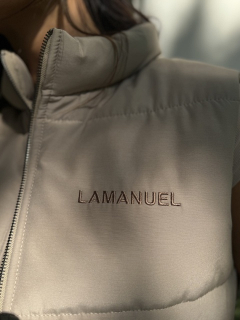 Bezrękawnik THE TRAP cappucino La Manuel