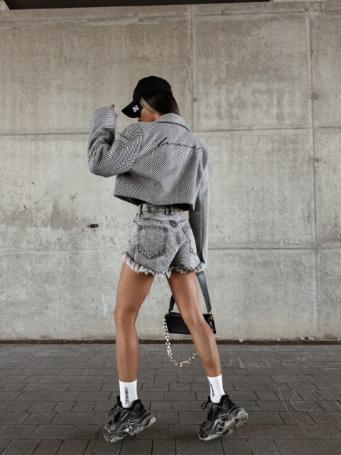 Płaszcz ARRIVAL czarna La Manuel