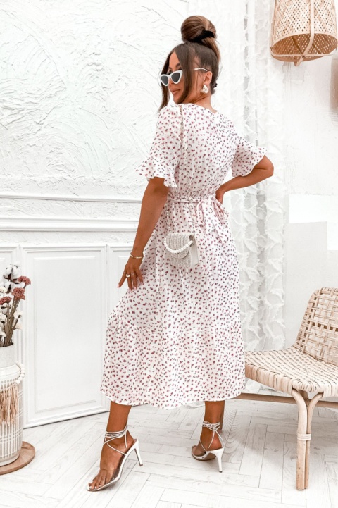 Sukienka muślinowa w kwiatuszki ZUZANNA