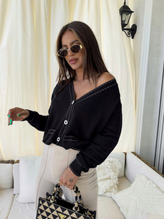 Sweter VELAR czarny By Me