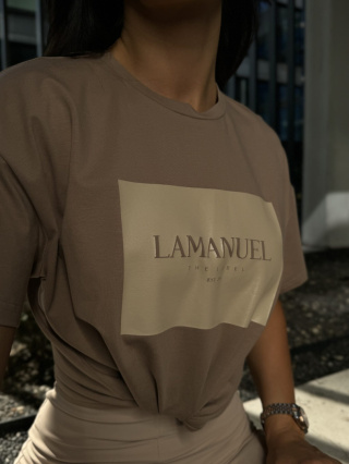 T-shirt CONTROL cappucino La Manuel