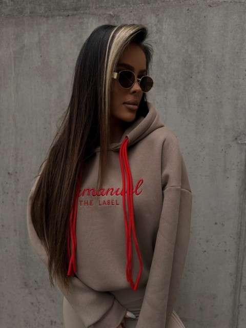 Bluza TRIPPLE beż La Manuel