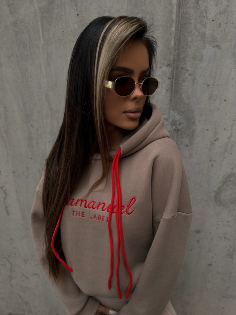 Bluza TRIPPLE beż La Manuel