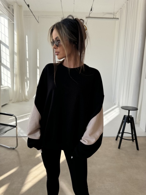 Bluza SHARP czarna La Manuel