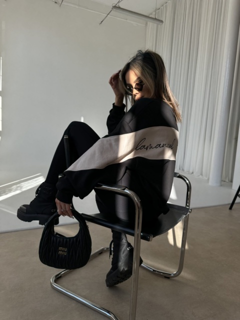 Bluza SHARP czarna La Manuel