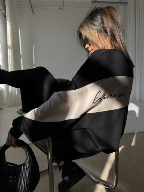 Bluza SHARP czarna La Manuel