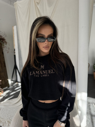 Komplet HALFWAY czarny La Manuel