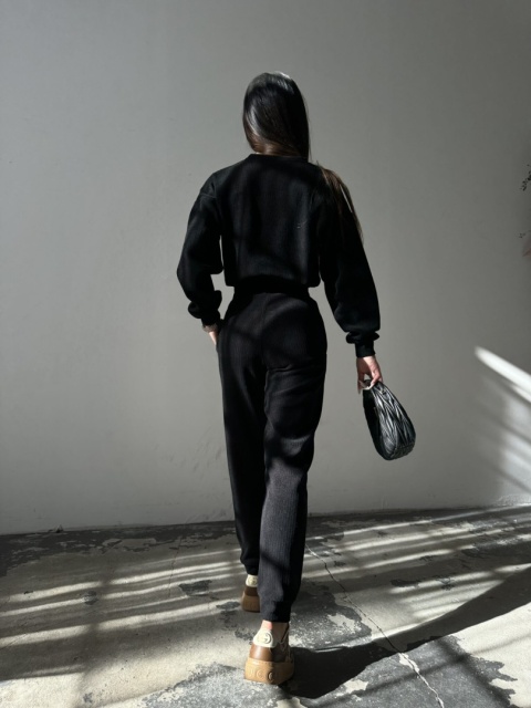 Komplet HALFWAY czarny La Manuel