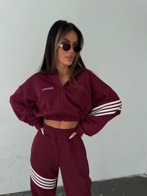 Komplet ON HOLD bordo La Manuel