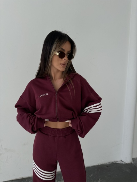 Komplet ON HOLD bordo La Manuel