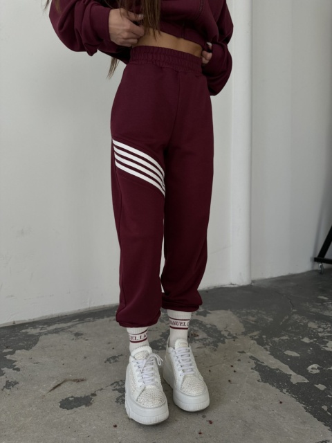 Komplet ON HOLD bordo La Manuel