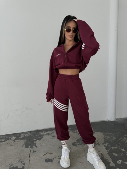 Komplet ON HOLD bordo La Manuel