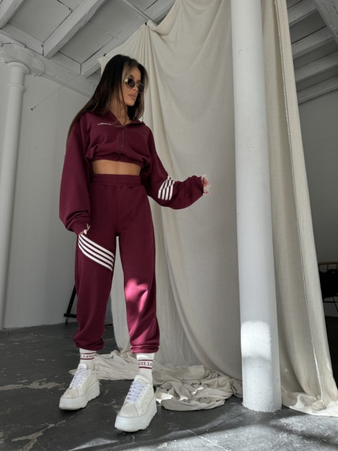 Komplet ON HOLD bordo La Manuel