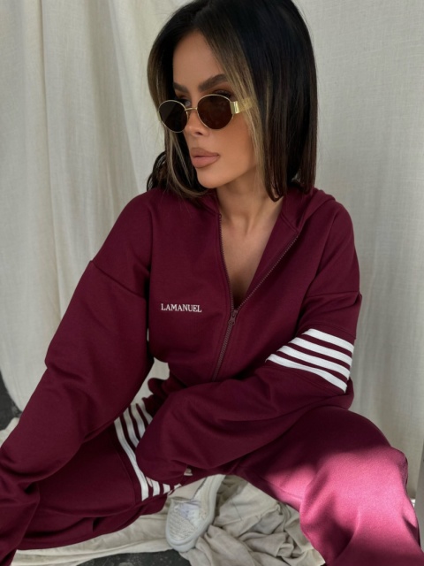 Komplet ON HOLD bordo La Manuel