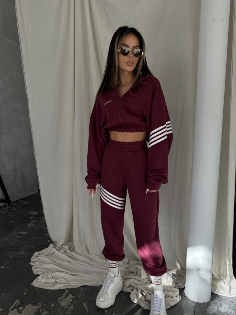 Komplet ON HOLD bordo La Manuel