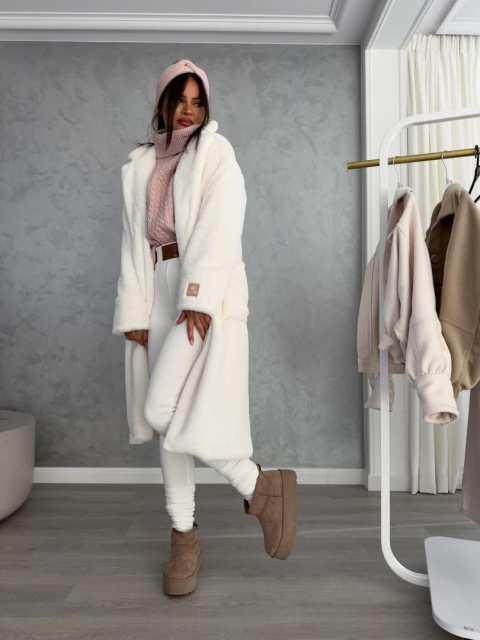 Sweter golf INKO - puder róż By Me