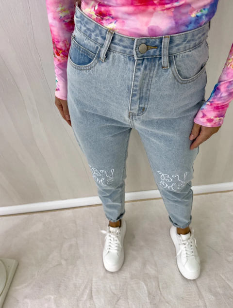 Jeansy MOM FIT - LOWE By Me