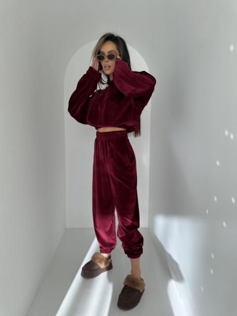 Komplet BREAKER bordo La Manuel