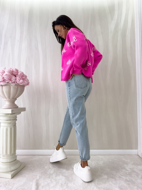 Sweter ZARRA By Me – barbi róż By Me