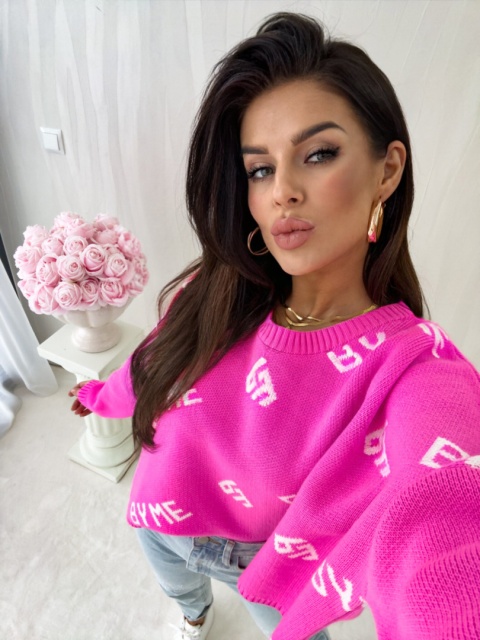 Sweter ZARRA By Me – barbi róż By Me