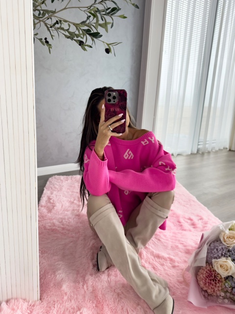 Sweter ZARRA By Me – barbi róż By Me