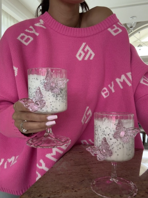 Sweter ZARRA By Me – barbi róż By Me