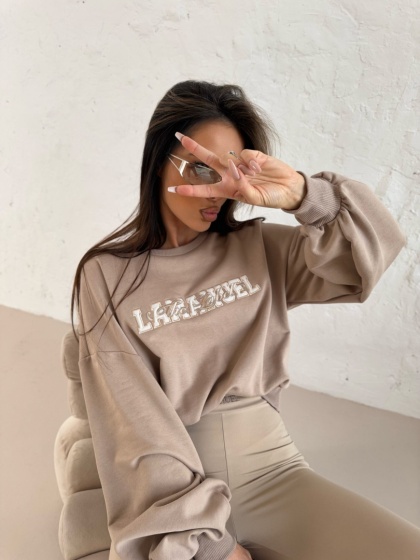 Bluza FLAIR beż La Manuel