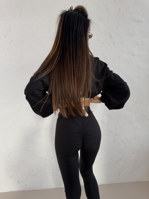 Bluza FLAIR czarna La Manuel