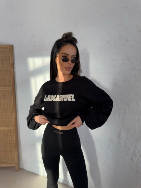 Bluza FLAIR czarna La Manuel