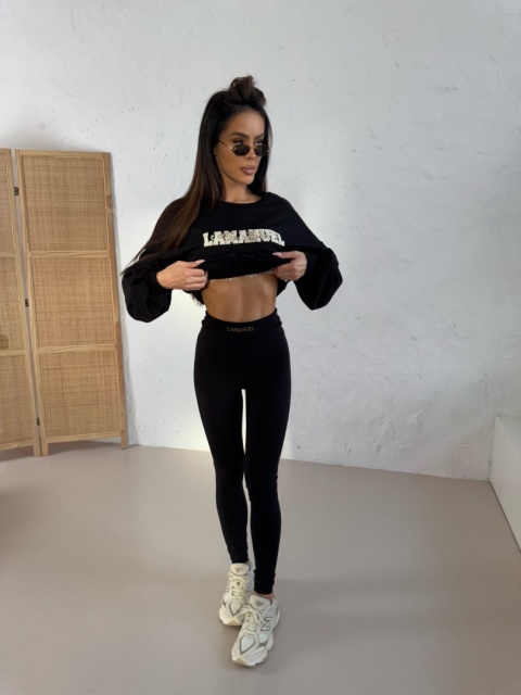 Bluza FLAIR czarna La Manuel