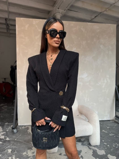 Sukienka SPICE czarna La Manuel