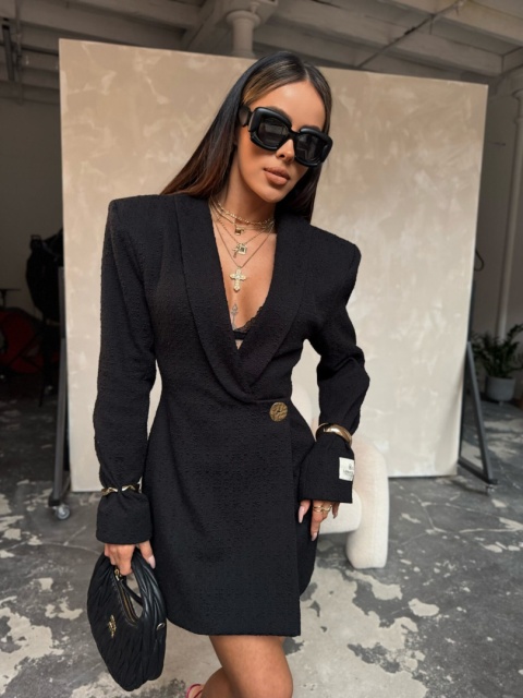 Sukienka SPICE czarna La Manuel