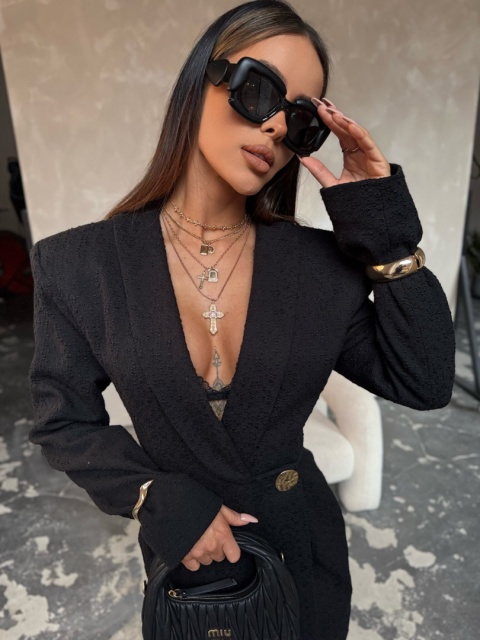 Sukienka SPICE czarna La Manuel