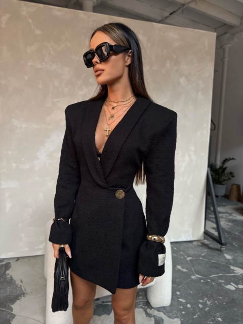 Sukienka SPICE czarna La Manuel