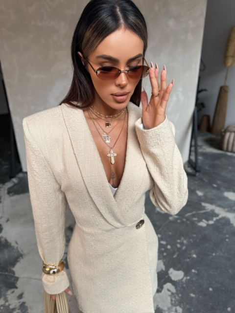 Sukienka SPICE beżowa La Manuel