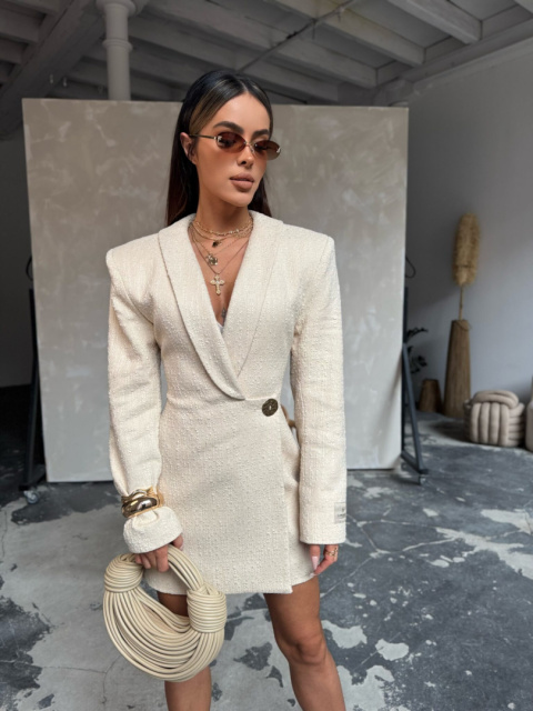 Sukienka SPICE beżowa La Manuel