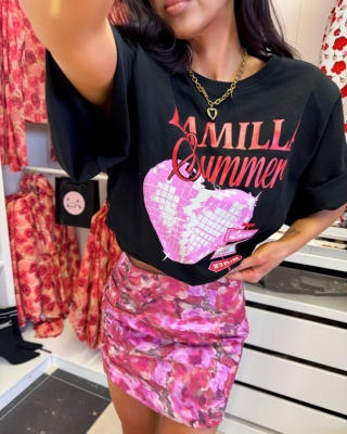 T-shirt SUMMER czarny La Milla