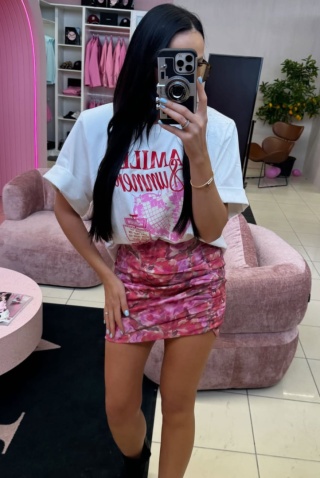 T-shirt SUMMER biały La Milla