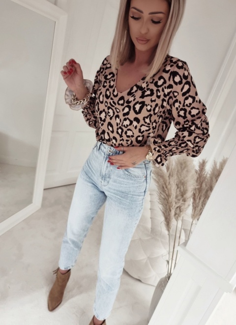 Bluzka ze ściągaczowym rękawem BORUC - BY ME