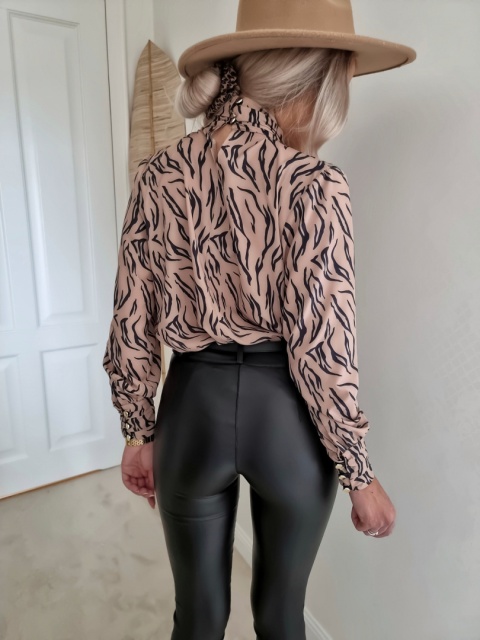 Spodnie woskowane DG czarne - BY ME