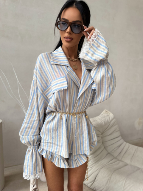 Komplet SUMMER błękit La Manuel