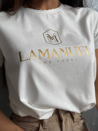 T-shirt STYLER ecru La Manuel