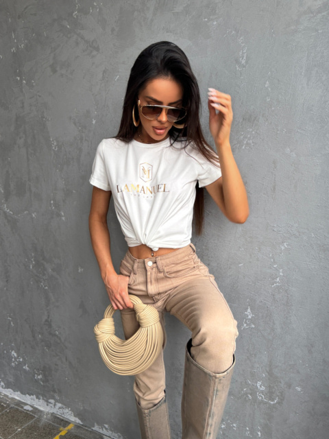 T-shirt STYLER ecru La Manuel T-shirt STYLER ecru La Manuel