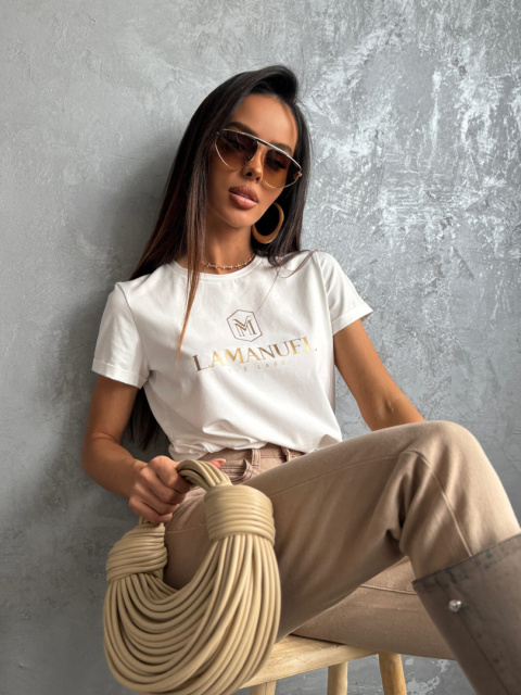 T-shirt STYLER ecru La Manuel T-shirt STYLER ecru La Manuel