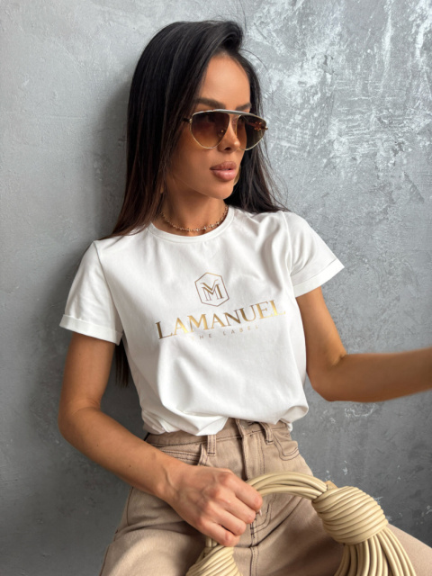 T-shirt STYLER ecru La Manuel T-shirt STYLER ecru La Manuel