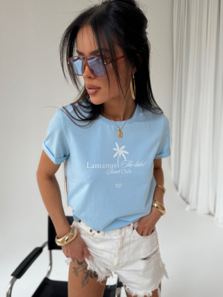 Tshirt MALIBU błękit La Manuel