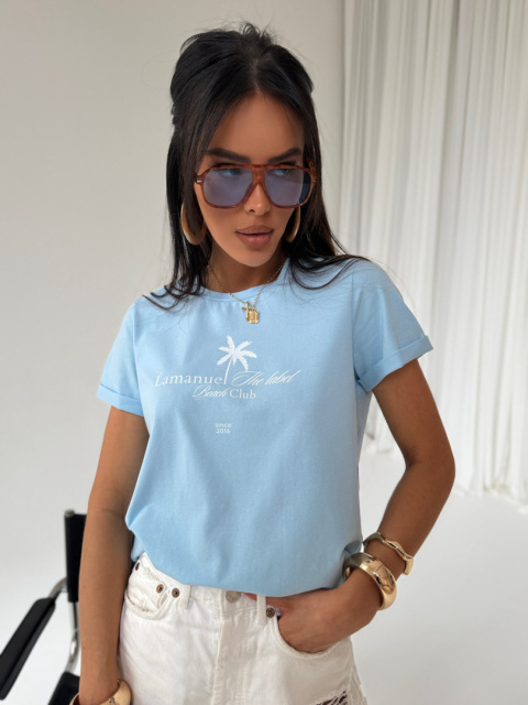 Tshirt MALIBU błękit La Manuel Tshirt MALIBU błękit La Manuel