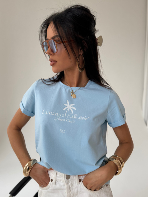 Tshirt MALIBU błękit La Manuel Tshirt MALIBU błękit La Manuel